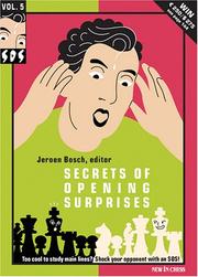 Cover of: Secrets of Opening Surprises - Volume 5 by Jeroen Bosch
