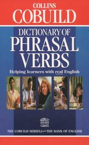 Cover of: Dictionary of Phrasal Verbs (COBUILD)