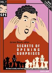 Cover of: Sos Secrets of Opening Surprises - Volume 7
