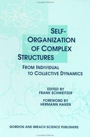 Cover of: Self-Organization of Complex Structures by Frank Schweitzer