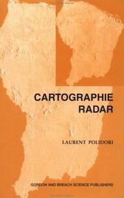 Cover of: CartograPhie Radar (L'univers De La Teledetection) by L. Polidori