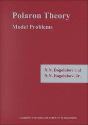 Cover of: Polaron theory: model problems