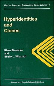 Hyperidentities and clones by Klaus Denecke
