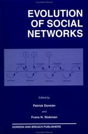 Cover of: Evolution of social networks
