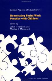 Cover of: Reassessing social work practice with children | 