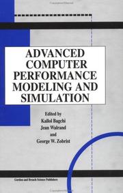 Cover of: Advanced computer performance modeling and simulation