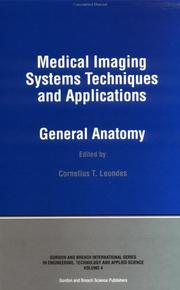 Cover of: Medical Imaging Systems Techniques and Applications | LEONDES