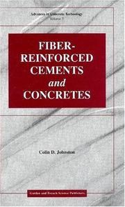 Cover of: Fiber-Reinforced Cements and Concretes (Advances in Concrete Technology) by Colin Johnston