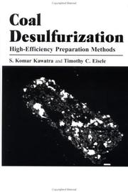 Cover of: Coal desulfurization: high-efficiency preparation methods