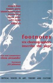 Footnotes by Elena Alexander