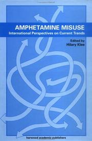 Cover of: Amphetamine misuse: international perspectives on current trends