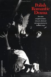 Cover of: Polish Romantic Drama by Harold Segel