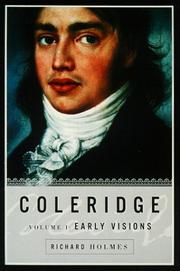 Cover of: Coleridge by Holmes, Richard