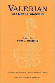 Cover of: Valerian by edited by Peter J. Houghton.