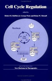 Cover of: Cell cycle regulation