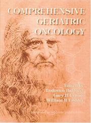 Cover of: Comprehensive geriatric oncology