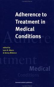 Cover of: Adherence to Treatment in Medical Conditions