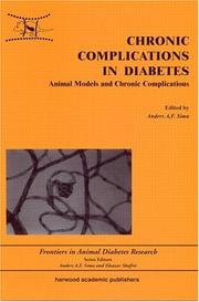 Cover of: Chronic complications in diabetes: animal models and chronic complications
