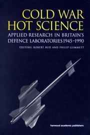 Cover of: Cold War, Hot Science by 