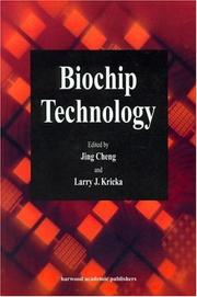 Cover of: Biochip Technology by Jing Cheng