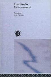 Cover of: Jose Limon by June Dunbar