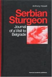 Cover of: Serbian Sturgeon: Journal of a Visit to Belgrade (Contemporary Theatre Studies)