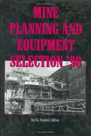 Cover of: Mine Planning & Equipment Selection 1998