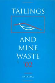 Cover of: Tailings & Mine Waste 02