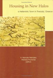 Cover of: Housing in New Halos: a Hellenistic town in Thessaly, Greece