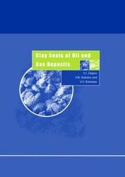 Cover of: Clay seals of oil and gas deposits