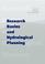 Cover of: Research Basins and Hydrological Planning