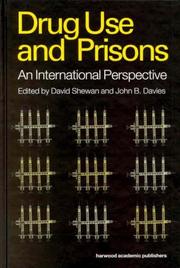 Cover of: Drug Use and Prisons: An International Perspective