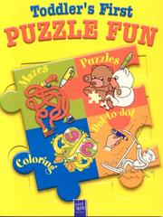 Cover of: Toddler's First Puzzle Fun--Yellow