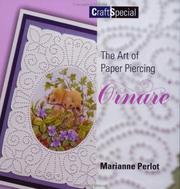 Cover of: Ornare: The Art of Paper Piercing (Craft Special)