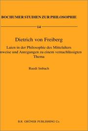 Cover of: Laien in der Philosophie des Mittelalters: Hinweise und Anregungen zu einem vernachlässigten Thema