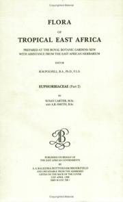 Cover of: Flora of Tropical East Africa - Euphorbiac v2 (1988) (Flora of Tropical East Africa)