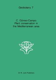 Cover of: Plant Conservation in the Mediterranean Area (Geobotany)