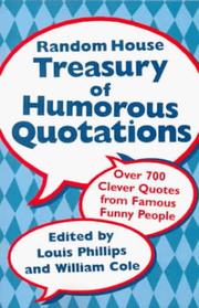 Cover of: Random House Treasury of Humorous Quotations by 