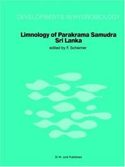 Cover of: Limnology of Parakrama Samudra, Sri Lanka by edited by F. Schiemer.