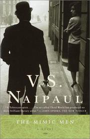 Cover of: The mimic men by V. S. Naipaul