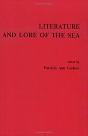 Cover of: Literature and Lore of the Sea (Costerus NS 52) (Costerus)