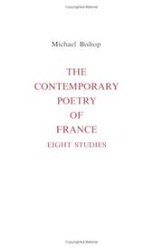 Cover of: The contemporary poetry of France: eight studies