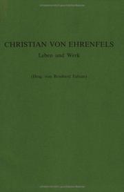 Christian Von Ehrenfels by Reinhard Fabian