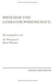 Cover of: Ideologie und Literatur (Wissenschaft; Amsterdamer Publikationen zur Sprache und Literatur) (Amsterdamer Publikationen zur Sprache und Literatur)