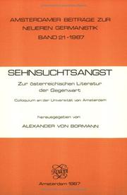 Sehnsuchtsangst by Alexander von Bormann