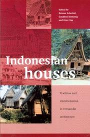 Cover of: Indonesian Houses by 
