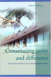 Constituting unity and difference by Marcel Vellinga