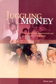 Front cover of Juggling Money by Hotze Lont