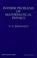 Cover of: Inverse Problems of Mathematical Physics