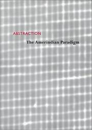 Cover of: Abstraction: The Amerindian Paradigm
